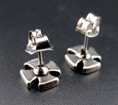 Iron Cross Earrings NEW Vintage 80’s Stud/Post Motorhead Biker Heavy Metal