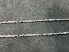 1.75g Vintage Sterling Silver 925 Rope Chain Necklace 18 in M