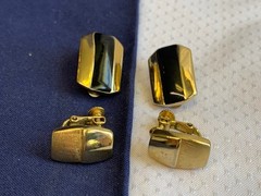 Vtg Clip-On Earring Lot Costume Jewelry Napier NWH Marvella Monet Sarah Cov