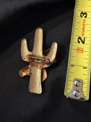 5 Vintage Pins Brooches Western Themed Parrot Butterfly Kiwi “B” See Description