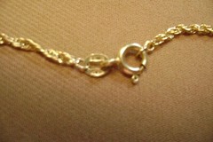 14KT. SOLID YELLOW GOLD ITALY STAR 57 AR 18 ” CHAIN NECKLACE- 3 GRAM