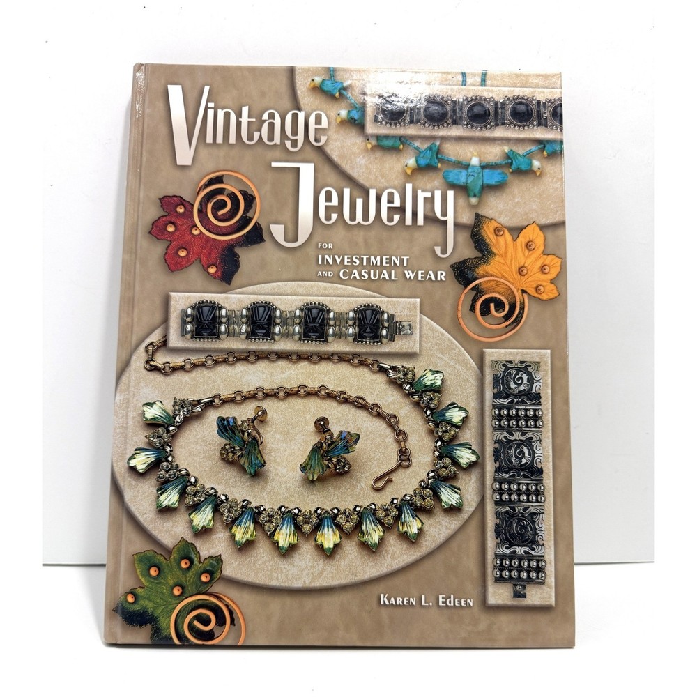 Vintage Jewelry for Investment and Casual Wear Karen L Edeen Hardcover 2002 Book