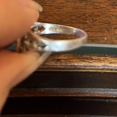 925 Vintage Sterling Silver Art Deco Rings 5.8 Grams Total Weight JP Monogram