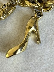 Vintage Charm Bracelet with Juicy Couture and Ben Amun Charms