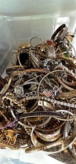 Jewelry Lot Good Wear Resell Brooch Art Estate Vintage Modern 5 Pc NO Junk – BUY