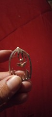 Charming MEXICO 925 STERLING BIRD IN CAGE PIN RETRO FASHION JEWELRY NICE PIECE