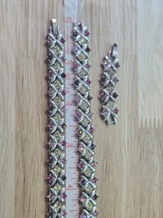 Camrose & Kross JBK J Kennedy Multi-Color Necklace Bracelet Extender Set Box COA