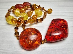 Soviet Vintage Costume Jewelry for Women Beads Bracelets Earrings Made in USSR
