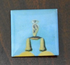 Magritte Surrealism Art Museum Pin Dada Portrait Modern Art Institute Chicago