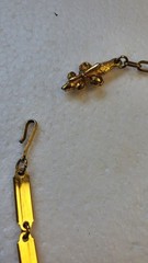 Vintage HUGE Vendome Faux Jade Asian inspired Pendant Necklace ~East Collection