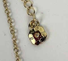 Vintage Monet Crystal & Faux-Pearl Gold-Tone Adjustable-Length Necklace 16″