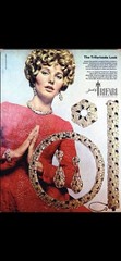 TRIFARI Trifarizade-Casbah Grand Parure 1968 Gold-Trifanium Alfred Philippe Box
