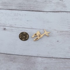 Vintage Pin / Brooch Rudolf the Red Nose Reindeer Christmas