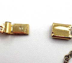 Vintage Roman Damascene Bracelet Maker signed IA Excellent Condition / Free Ship
