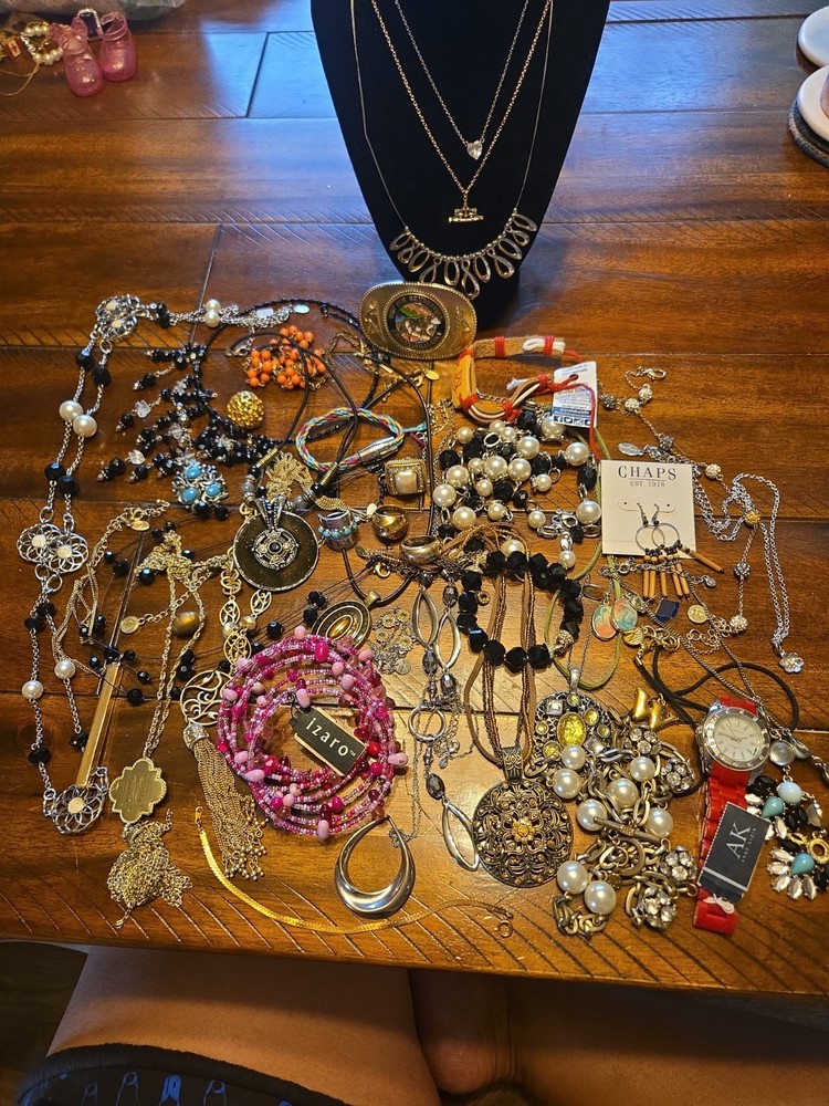 Lot 1 Mixed Lot All Marked Jewelry Anne Klien, Liam Sophia, Joan Rivers, Chaps,