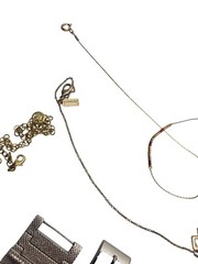 Lot Vintage & New Custom Jewelry Watches Anna Klein Gold Filled Chains