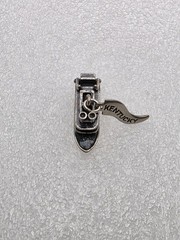 Wheeler Manufacturing WM Sterling Silver Paddle/Steam Boat Charm Kentucky