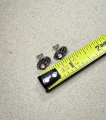 Gorgeous Pair of Vintage Navajo Sterling Silver Opal Cabochon Bear Paw Earrings