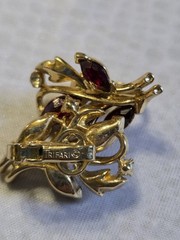 Lot Of 7 Pair Mixed Signed Vintage Earrings Clip On / Screw On Excellent