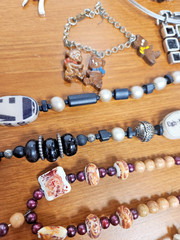 Jewelry Mixed Lot of 15 Vintage Necklaces Bracelets