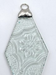 Vintage Pendant Lot 8pc Abalone Chakra Quartz Mother of Pearl Shell Alpaca