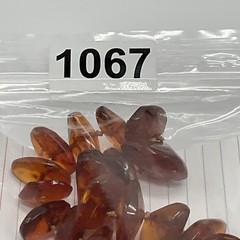 Vintage Baltic Amber Graduated Nugget Necklace Cognac 70g Endless Strand 28 in