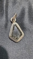 rutilated quartz pendant sterling silver Boho Southwestern Unique Pendant
