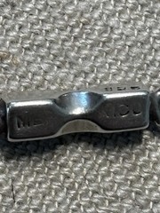 Vintage Mexican Sterling Silver Link Bracelet 8 1/2 Inches