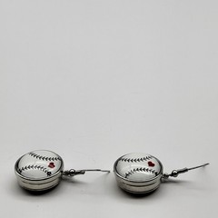 Baseball Mom Sports Fan Dangle pierced Earrings Love the game