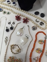 High End Vintage Jewelry Lot Sarah Cov 925 Italy West Germany Coro Hobe Alpaca