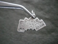 Sunwest Royal Flush Hearts Playing Cards Vtg Sterling Silver Charm Pendant 3.6g