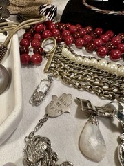 Boho Jewelry Lot 100 Pc. All Wearable Vintage And Modern