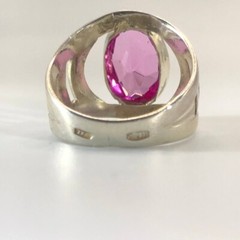 Vintage Soviet Silver Ring Size 9 Women’s Jewelry