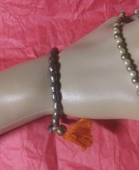Silver Toned Vintage Jewelry Lot 1 Size Fits All Chunky Ring Necklace & Bracelet