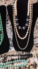 15 Vintage Retro MCM Beaded Necklace Various Colors