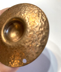 Hammered Copper Pendant USA Medallion 1 Piece 2.5″ DIY Craft Supplies