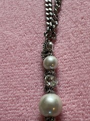 VINTAGE GIVENCHY NECKLACE (CIRCA 1990s-early 2000s), QUALITY FAUX PEARLS CRYSTAL