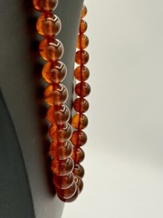 Antique Vintage Estate Jewelry HONEY Cherry BALTIC AMBER NECKLACE 74+ Grams