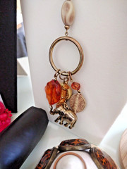 The BETTER BOHEMIAN Lot Gold & Silver Tone, Shell, Stone, Bead, 45pc Some Signed