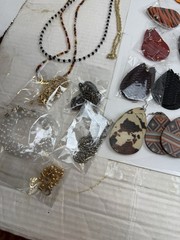 Huge Modern Costume Jewelry Lot 90+ Pieces Earrings Bracelets Eyeglass Chains Et