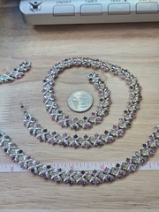 Camrose & Kross JBK J Kennedy Multi-Color Necklace Bracelet Extender Set Box COA
