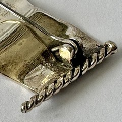 Vintage Sterling Silver .925 American Patriotic Flag Pin USA