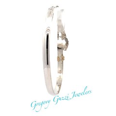 Sterling Silver And 14KT. Annapolis Maryland Destination Bracelet (5mm)