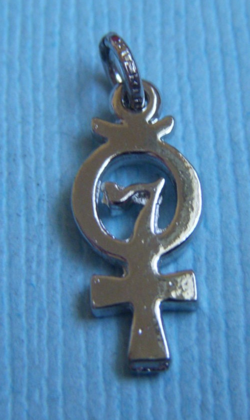 Vintage Mercury 7 NASA sterling charm