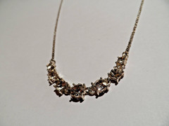 Vintage Rhinestone Necklace 17″ to 20″