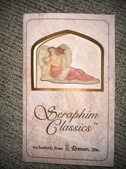 Vintage Angel Pin Brooch 1996 Seraphim Classics #78037 Roman Inc. Angelic New