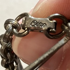 Vintage Coro Charm Bracelet Silver Tone Sports Western Themed