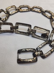 Vintage Gold Tone Necklace 18.5 Inches As Pictured
