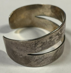 Vintage Remy Taxco 0.925 Sterling Silver Cuff Bracelet 41.9 Grams