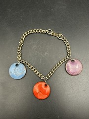 Vintage Canadian Penny Coin Bracelet Handmade from 1968/1969 Pennies